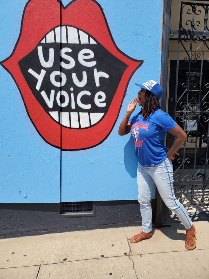 Say It Loud Street Mural in Greensboro 3