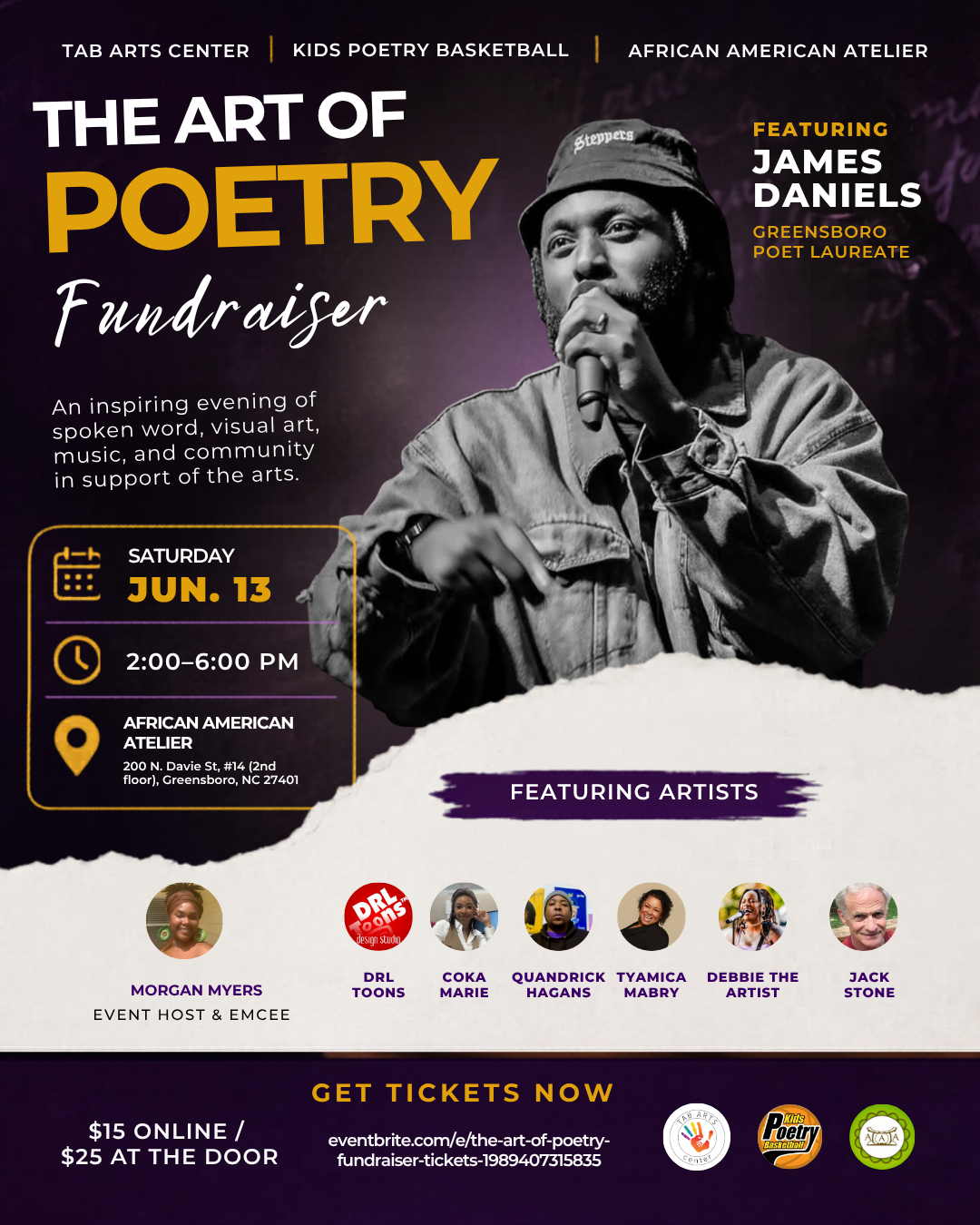 The Art of Poetry Fundraiser